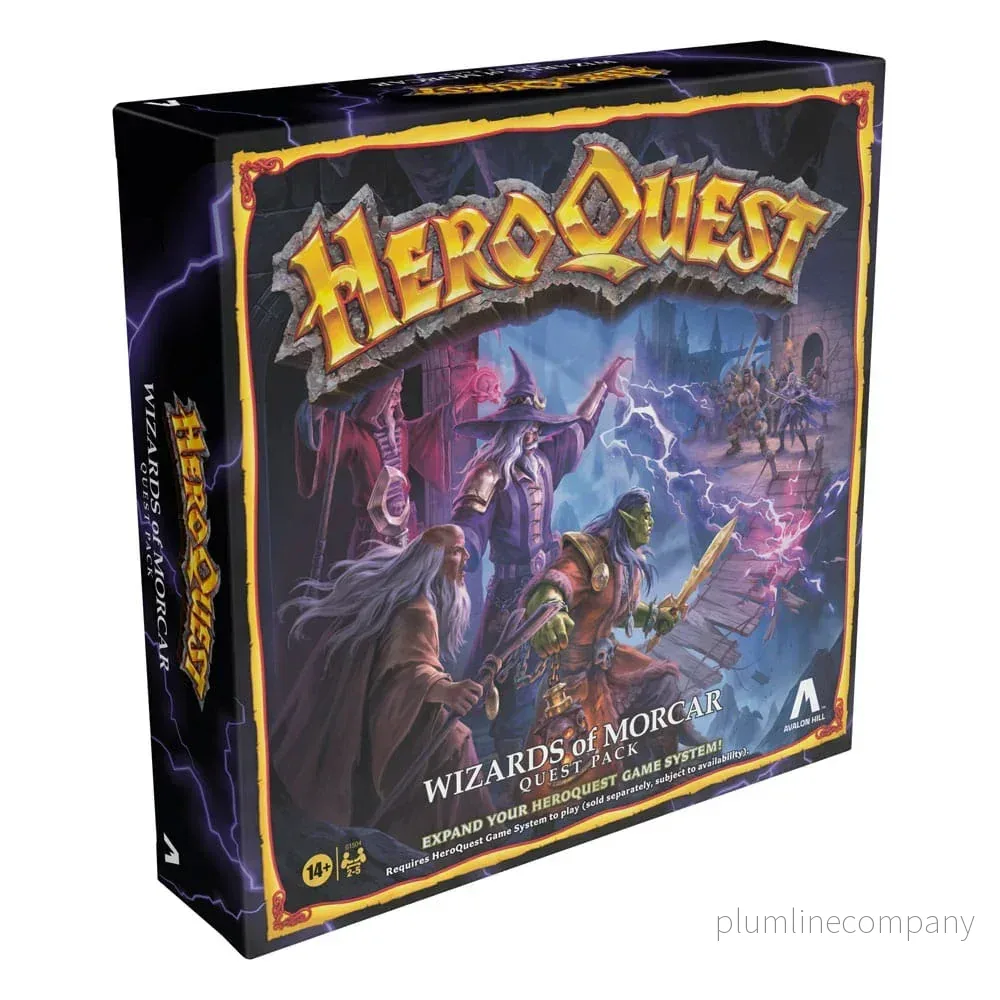 HeroQuest Brädspel Utvidgning: Wizards of Morcar Quest Pack – Engelsk Version