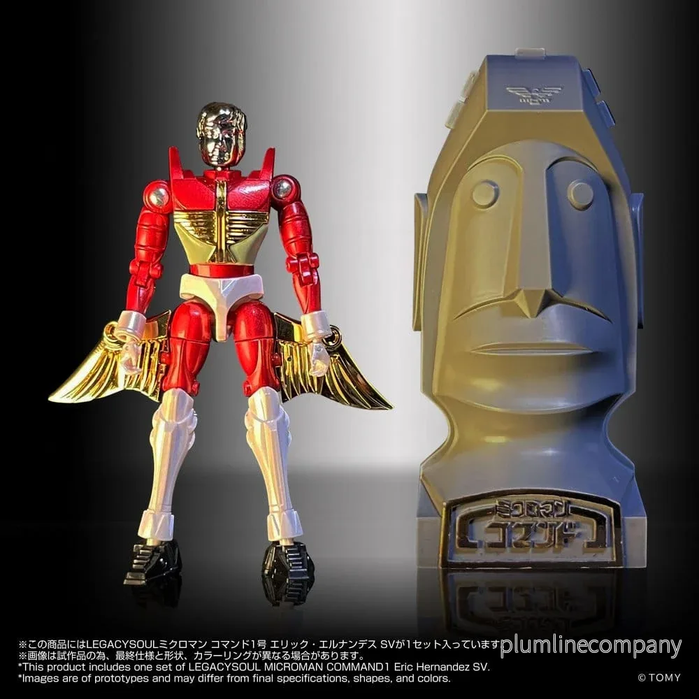 Microman Legacysoul Actionfigur Kommandon 1 Eric Hernandez SV Microman Legacysoul Actionfigur Kommandon 1 Eric Hernandez SV