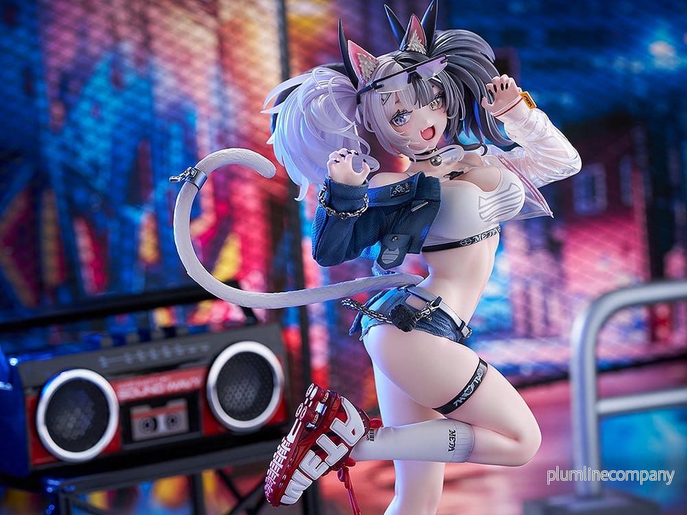 Original Karaktärsfigur 1/7 Melterna Flicka: Metako Illustration av Neko Metal 23 cm - Bild 3