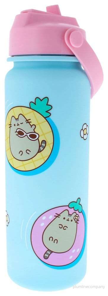 Pusheen vattenflaska Flip Top By The Pool blå Pusheen vattenflaska Flip Top By The Pool blå
