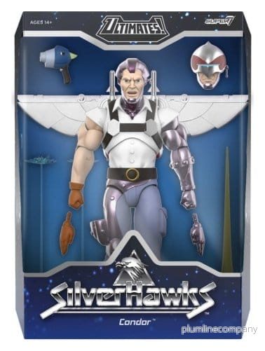Silverhawks Ultimates Actionfigur Våg 07 Kondor (Tecknad) Silverhawks Ultimates Actionfigur Våg 07 Kondor (Tecknad)