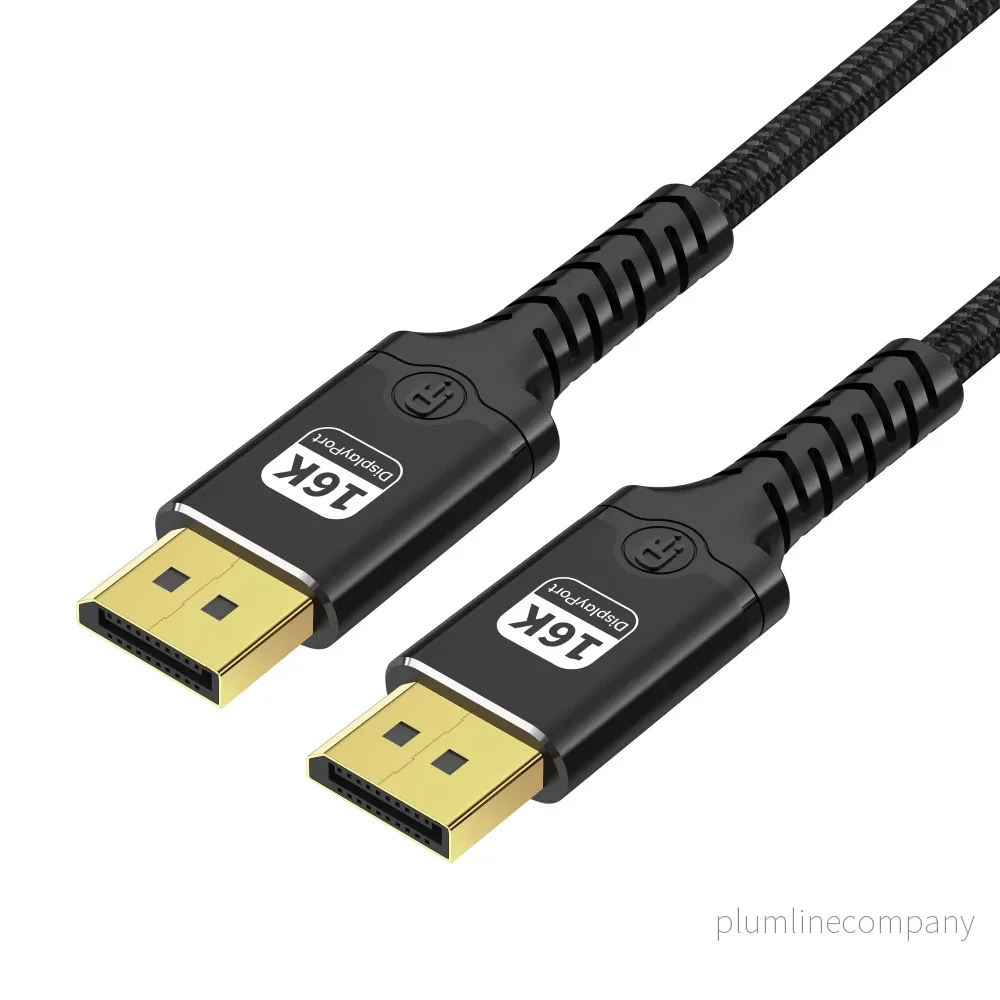 Displayport 2.1 kabel 5m DP80 UHBR20 80Gbps 16/10/8K60H 4K165/144Hz DSC1.2a HDR HDCP2.2 FreeSync G-Sync - Bild 2