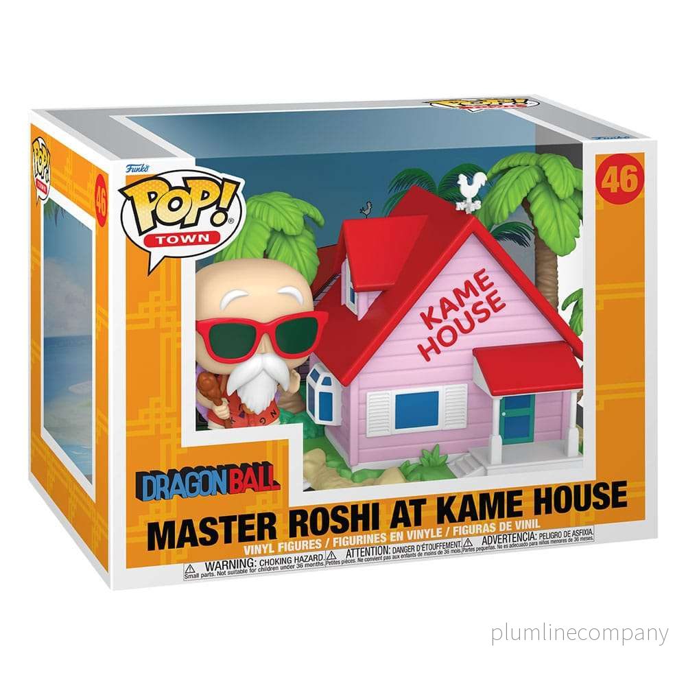Dragon Ball POP! Town Figur Kame House w/Master Roshi 9 cm - Bild 2