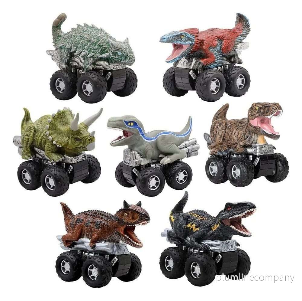 Jurassic World Zoom Riders fordonsset med dinosauriefigur sortiment (24) Jurassic World Zoom Riders fordonsset med dinosauriefigur sortiment (24)
