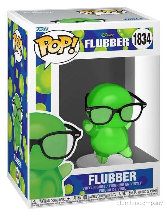 Flubber POP! Disney vinylfigur Flubber med glasögon (TRL) 9 cm - Bild 2