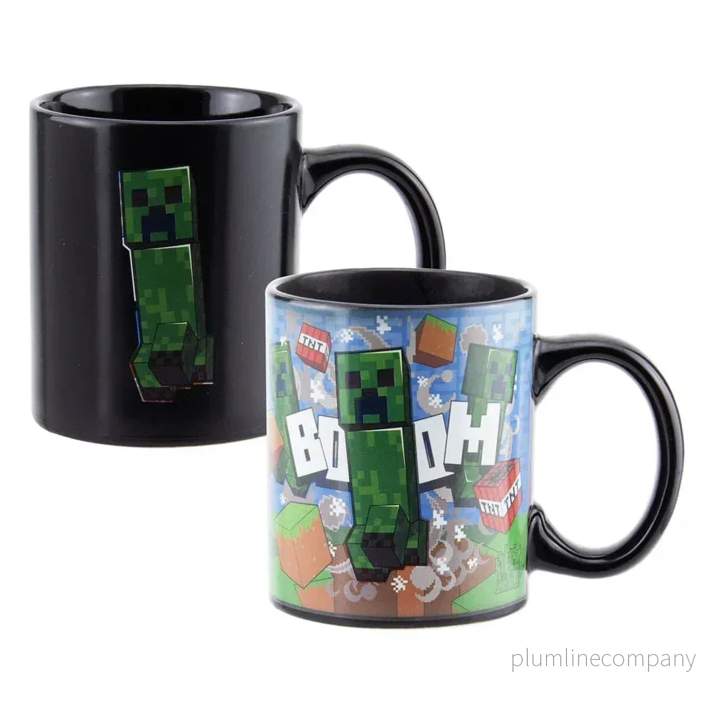 Minecraft Heat Change Mug Creeper - Bild 2