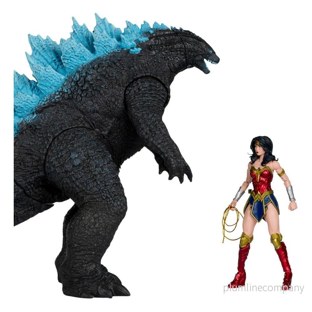 DC Justice League Monsterverse Action Figur 2-Pack: Wonder Woman vs. Atomic Blast Godzilla 18 cm - Bild 3