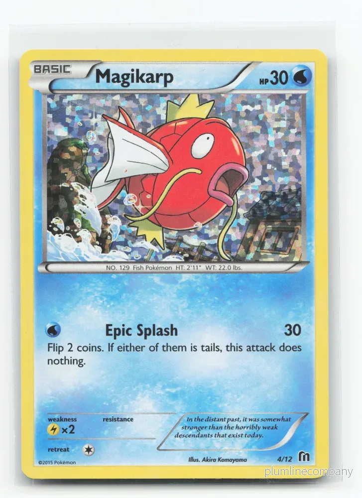Magikarp 4/12 – McDonald’s Collection 2016 Magikarp 4/12 – McDonald’s Collection 2016