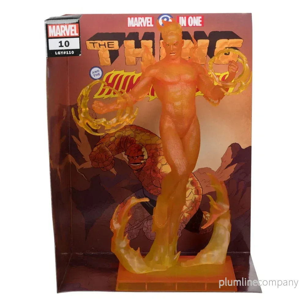 Marvel Collection PVC Figur 1/6 Human Torch (Marvel 2 in 1 #10) 29 cm Marvel Collection PVC Figur 1/6 Human Torch (Marvel 2 in 1 #10) 29 cm