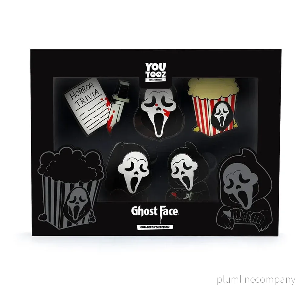 Scream Emaljpins Set Ver. 2 – 3 cm (6 stycken) - Bild 3