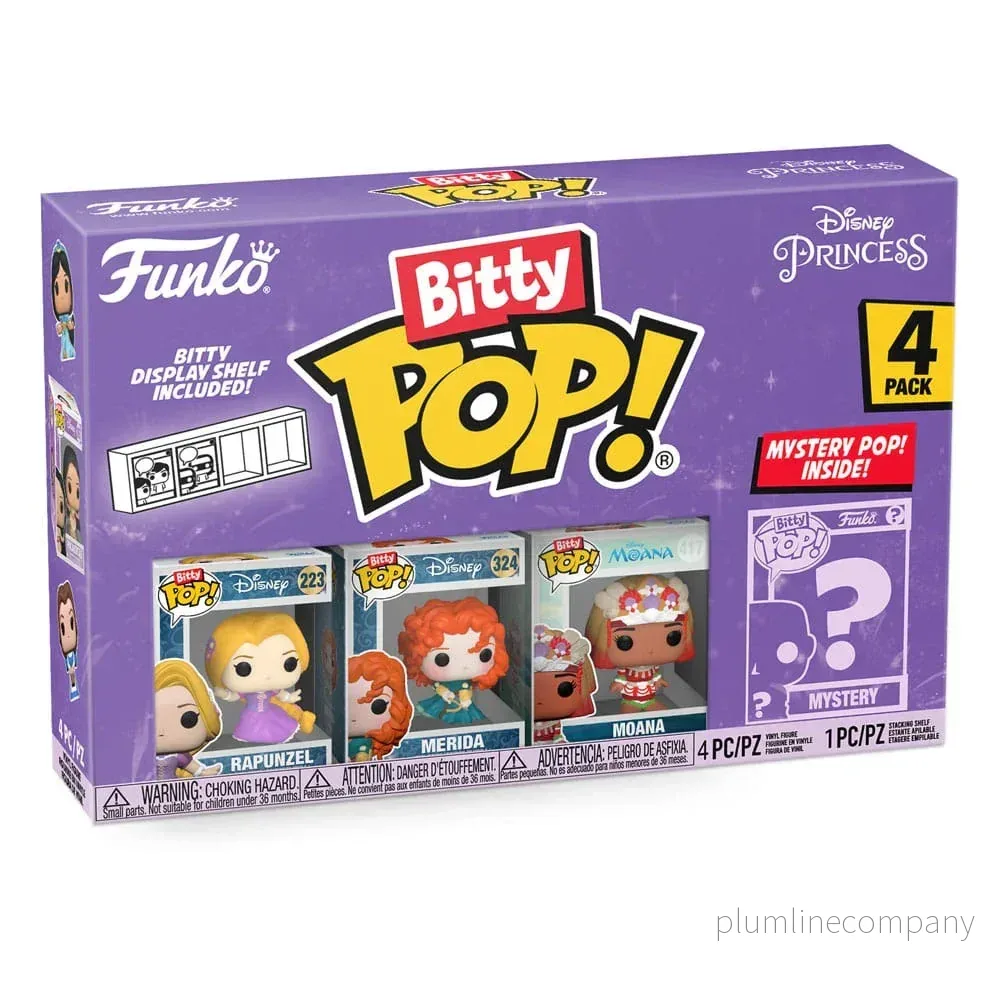 Disney Princesses Bitty POP! Figur 4-Pack Rapunzel 2,5 cm - Bild 3