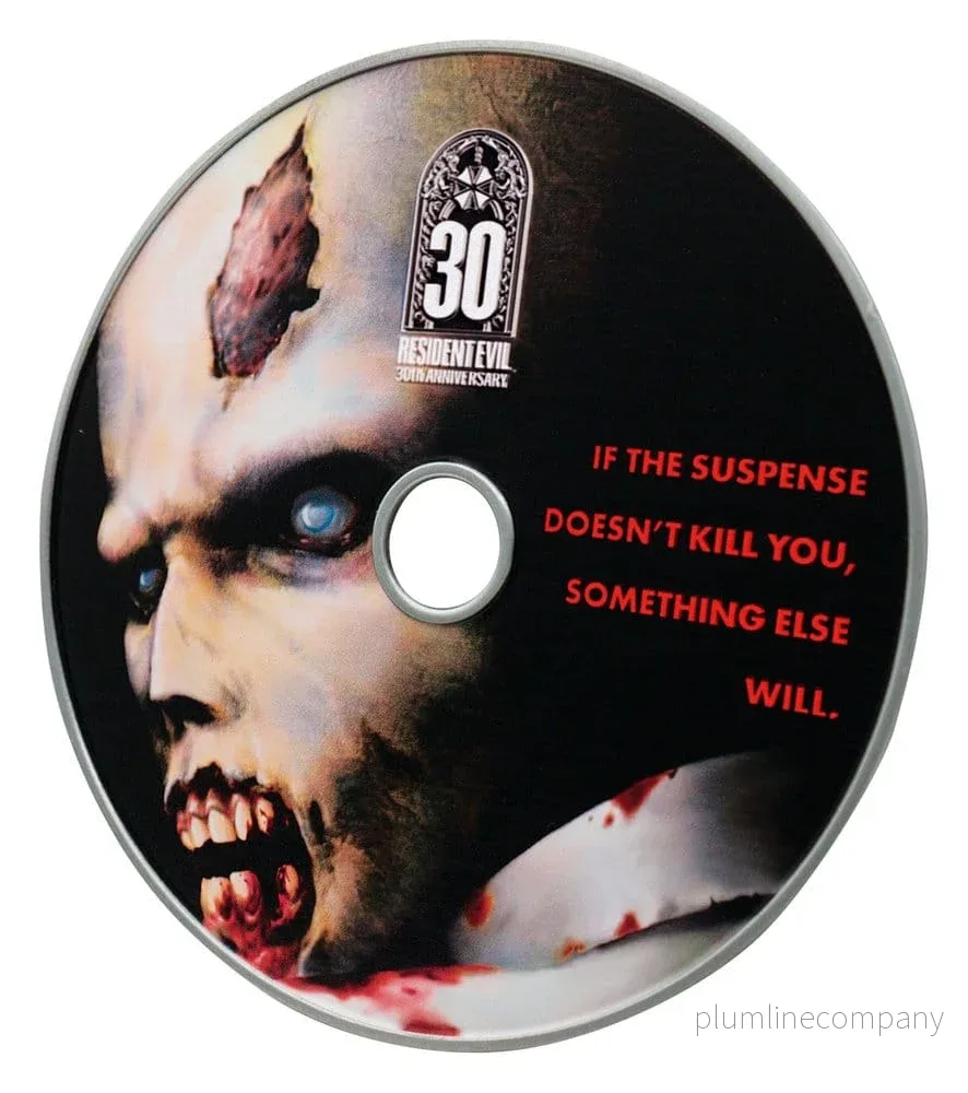 Resident Evil Replica CD-ROM 30-årsjubileumsutgåva Begränsad Edition 11 cm - Bild 3