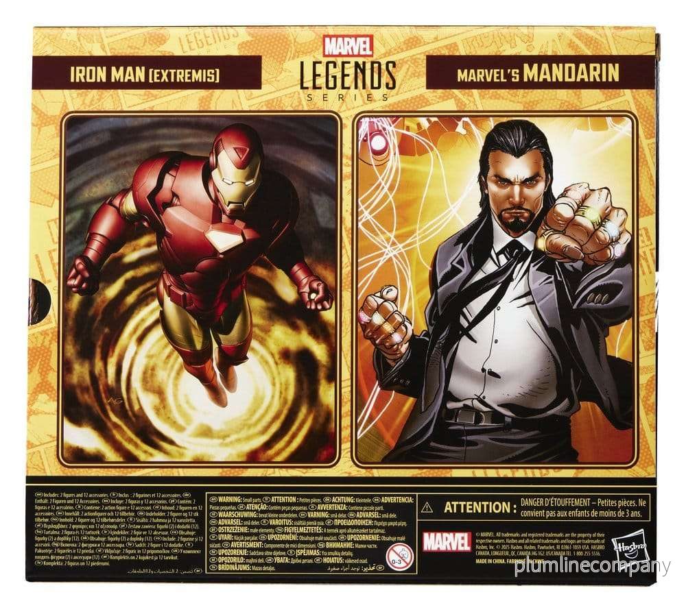 Marvel Legends Action Figure 2-Pack Iron Man (Extremis) & Marvel's Mandarin 15 cm - Bild 2