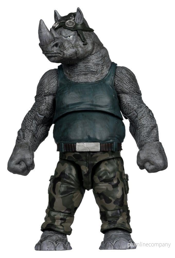 Teenage Mutant Ninja Turtles Page Punchers Action Figur Rocksteady 17 cm - Bild 2