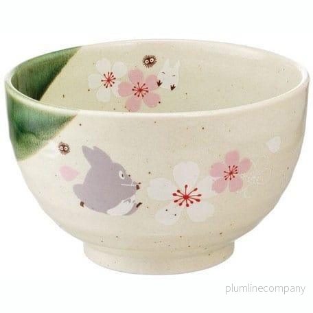 My Neighbor Totoro Mino Bowl Totoro Sakura - Officiellt Licensierad Keramikskål - Bild 2