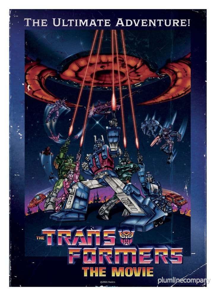 Transformers Art Print The Movie 40th Anniversary Limited Edition 30 x 42 cm Transformers Art Print The Movie 40th Anniversary Limited Edition 30 x 42 cm