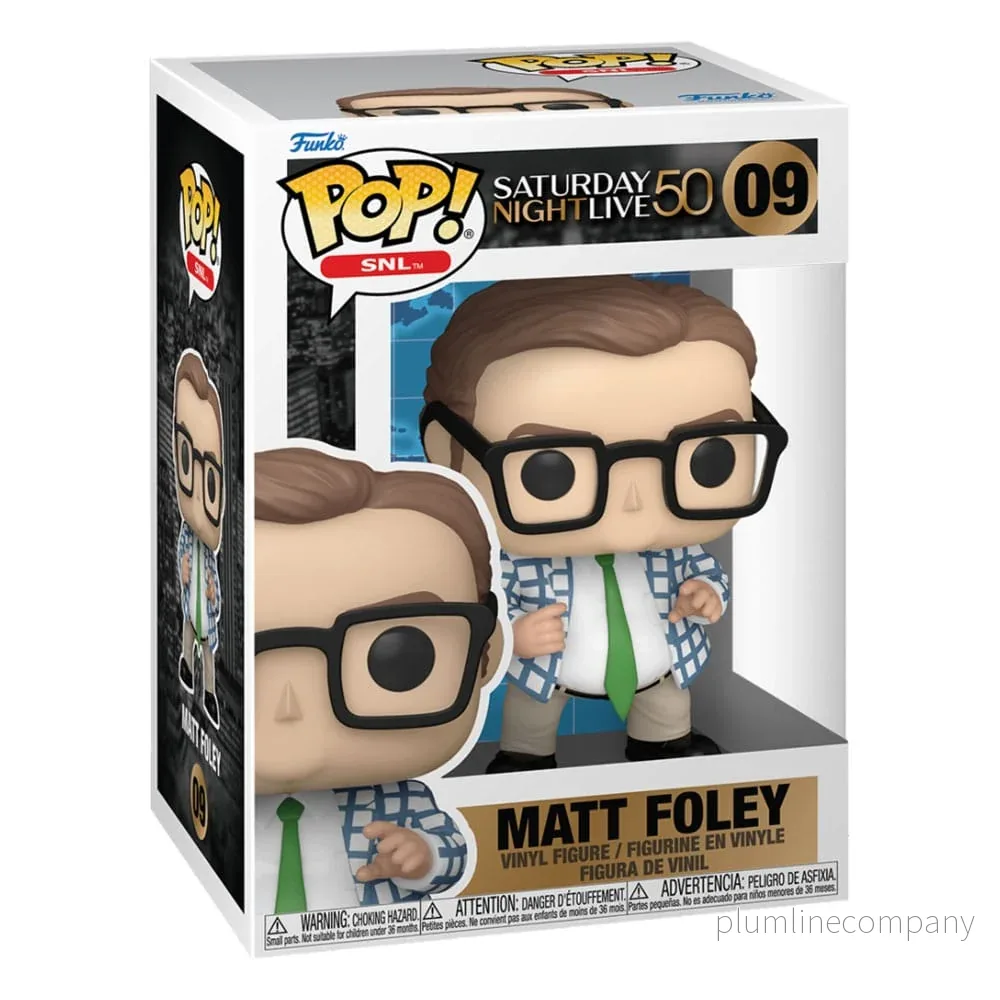 Saturday Night Live POP! Movies Figur 50-årsjubileum Matt Foley 9 cm - Bild 3