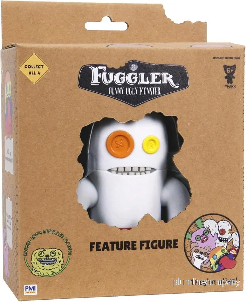 Fuggler: Figurfönsterlåda Sasquoosh Vit från Feature Figures - Bild 2