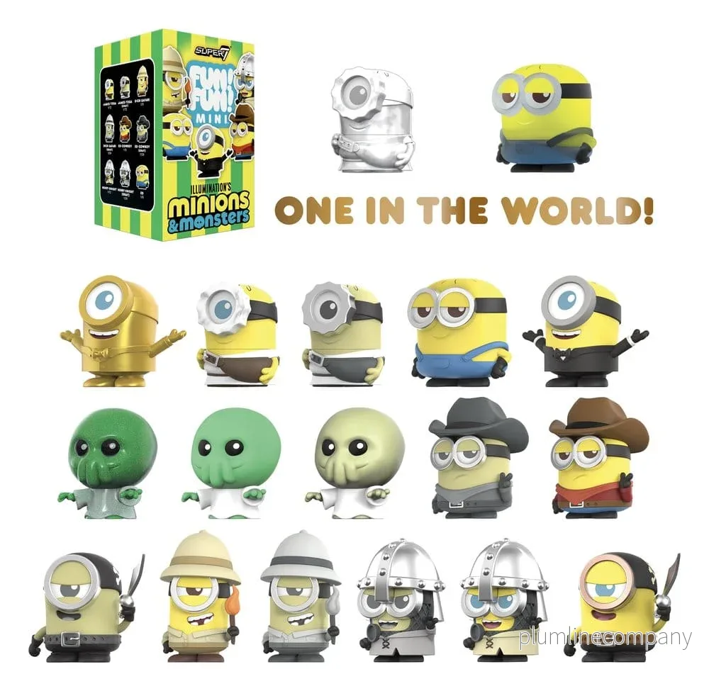 Minions Fun! Fun! Mini Figures Wave 01 Minions & Monsters Blind Box Display (9) - Bild 3