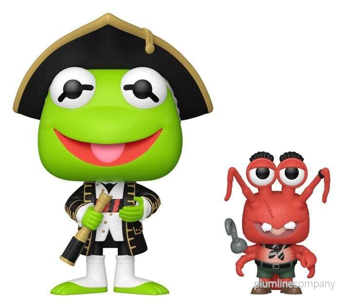 Muppet Treasure Island POP! Pop! & Buddy Vinyl Kermit & Polly 9 cm Muppet Treasure Island POP! Pop! & Buddy Vinyl Kermit & Polly 9 cm