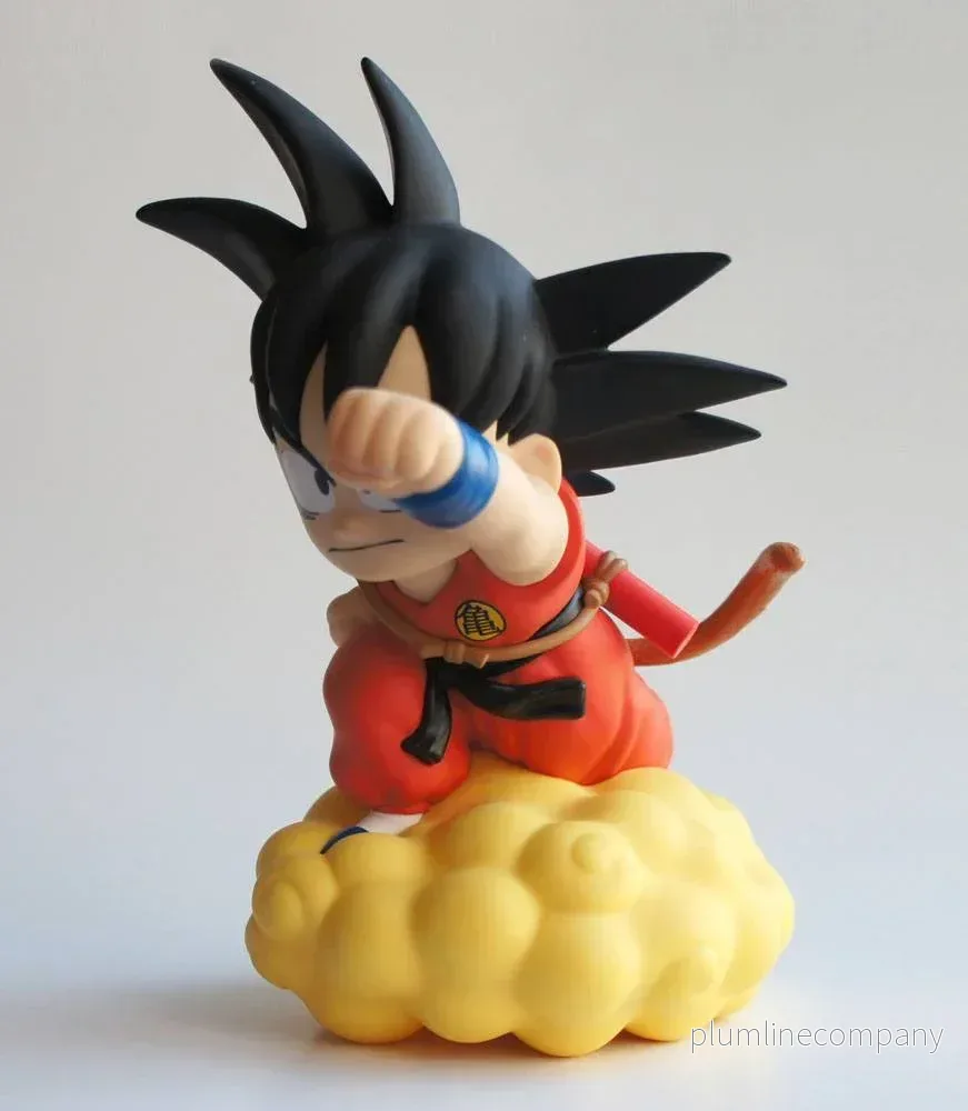 Dragon Ball Chibi Myntbank Son Goku på Flying Nimbus 22 cm - Bild 3