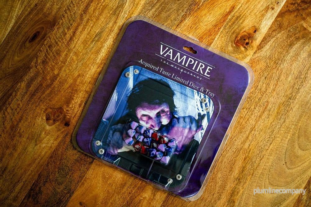 Vampire: The Masquerade 5th Edition RPG Acquired Taste Limited Dice & Tray Accessory Pack Vampire: The Masquerade 5th Edition RPG Acquired Taste Limited Dice & Tray Accessory Pack