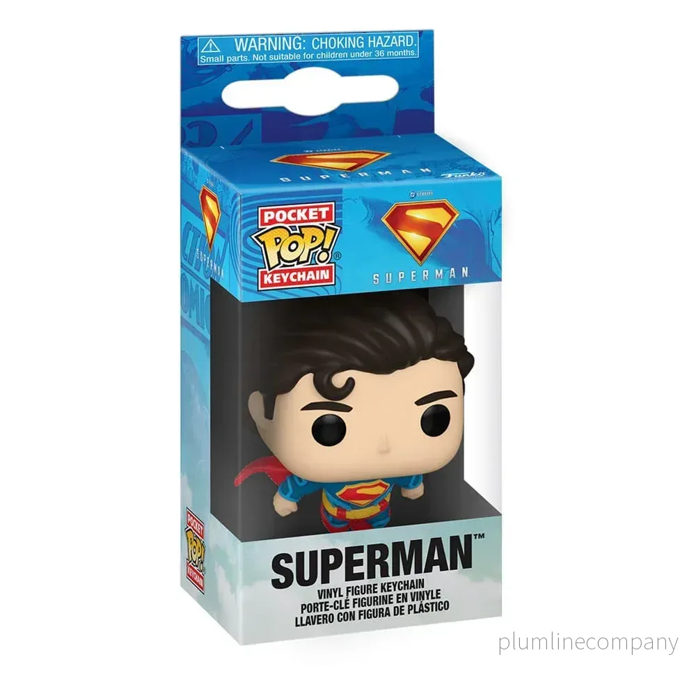Superman (2025) POP! Vinyl Nyckelringar 4 cm Display (12) - Bild 3