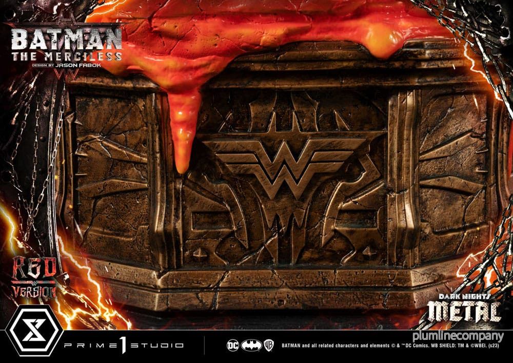Dark Nights: Death Metal staty 1/3 The Merciless Red Version 111 cm - Bild 3