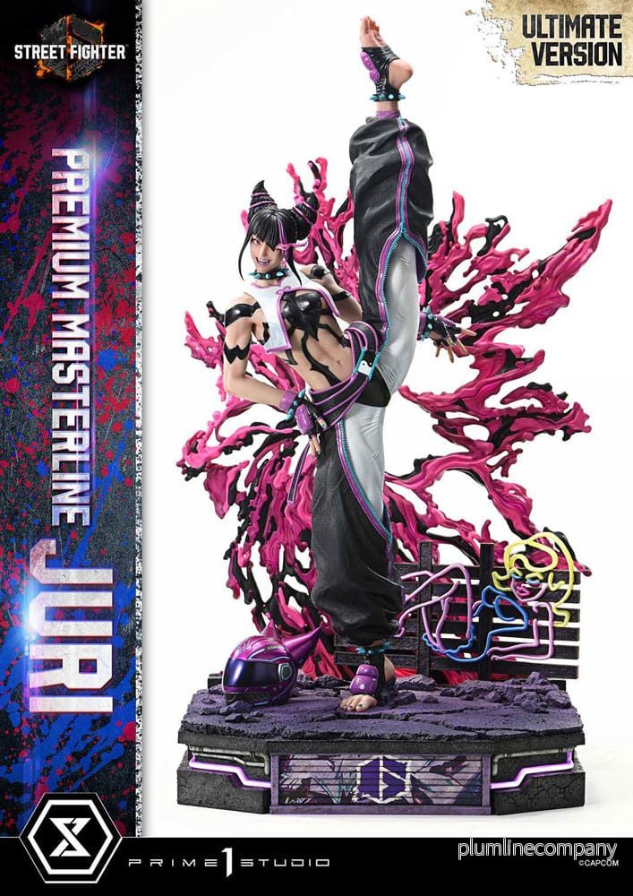 Street Fighter 6 Premium Masterline Series Statue 1/4 Juri Ultimate Bonus Version 58 cm