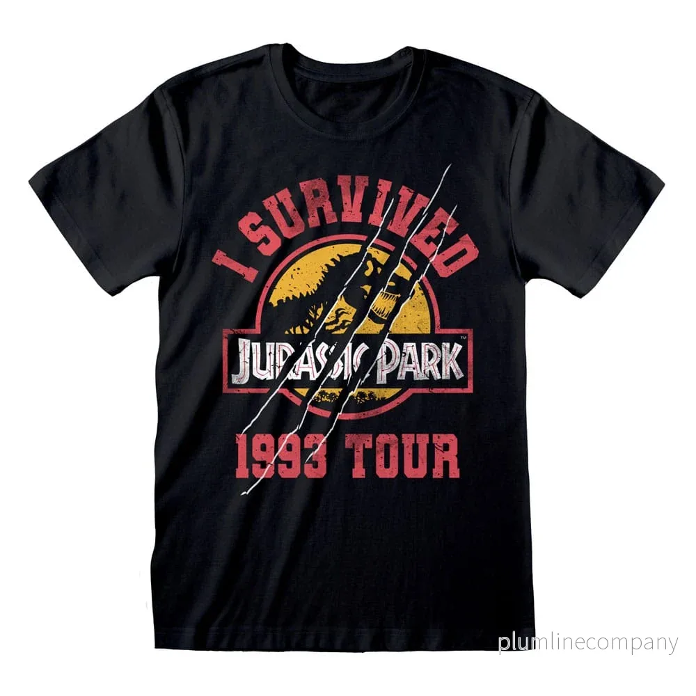 Jurassic Park T-shirt I Survived 1993 Jurassic Park T-shirt I Survived 1993