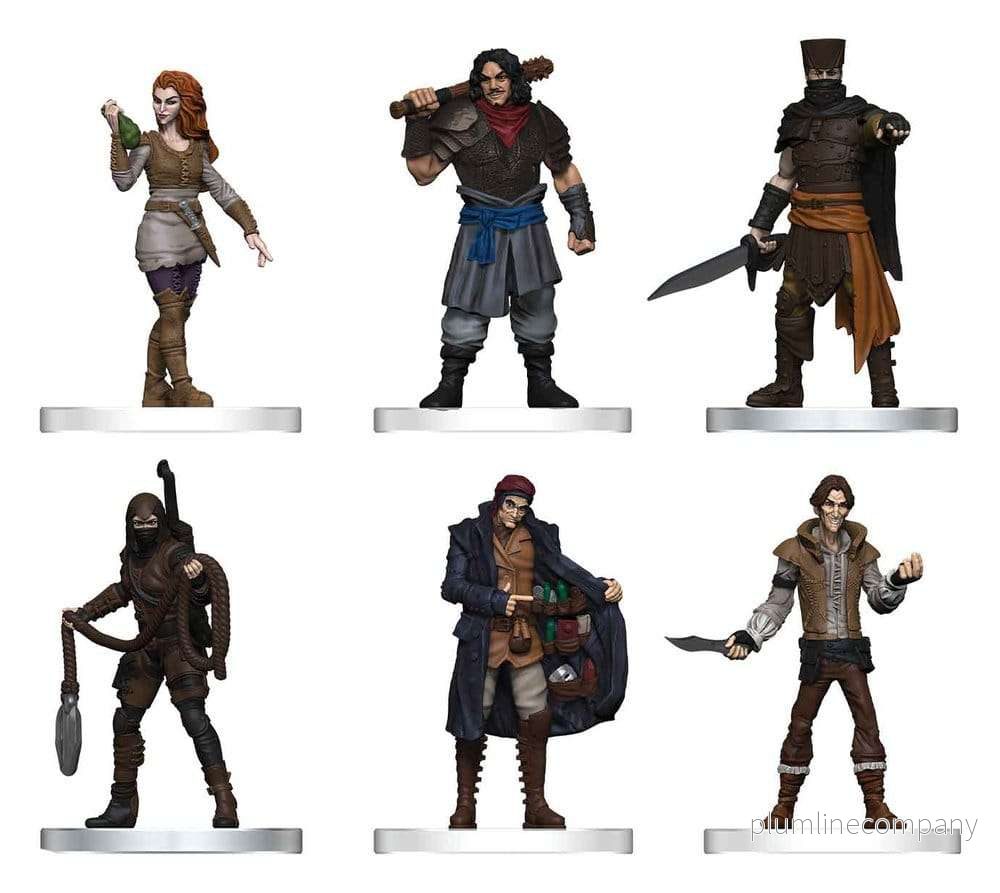 Pathfinder Battles Färdigmålade Figurer – Kriminella, 20 cm Pathfinder Battles Färdigmålade Figurer – Kriminella, 20 cm