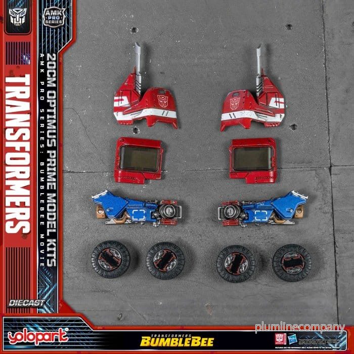Transformers: Bumblebee AMK PRO-serien Plastmodellbyggsats Optimus Prime 20 cm - Bild 3
