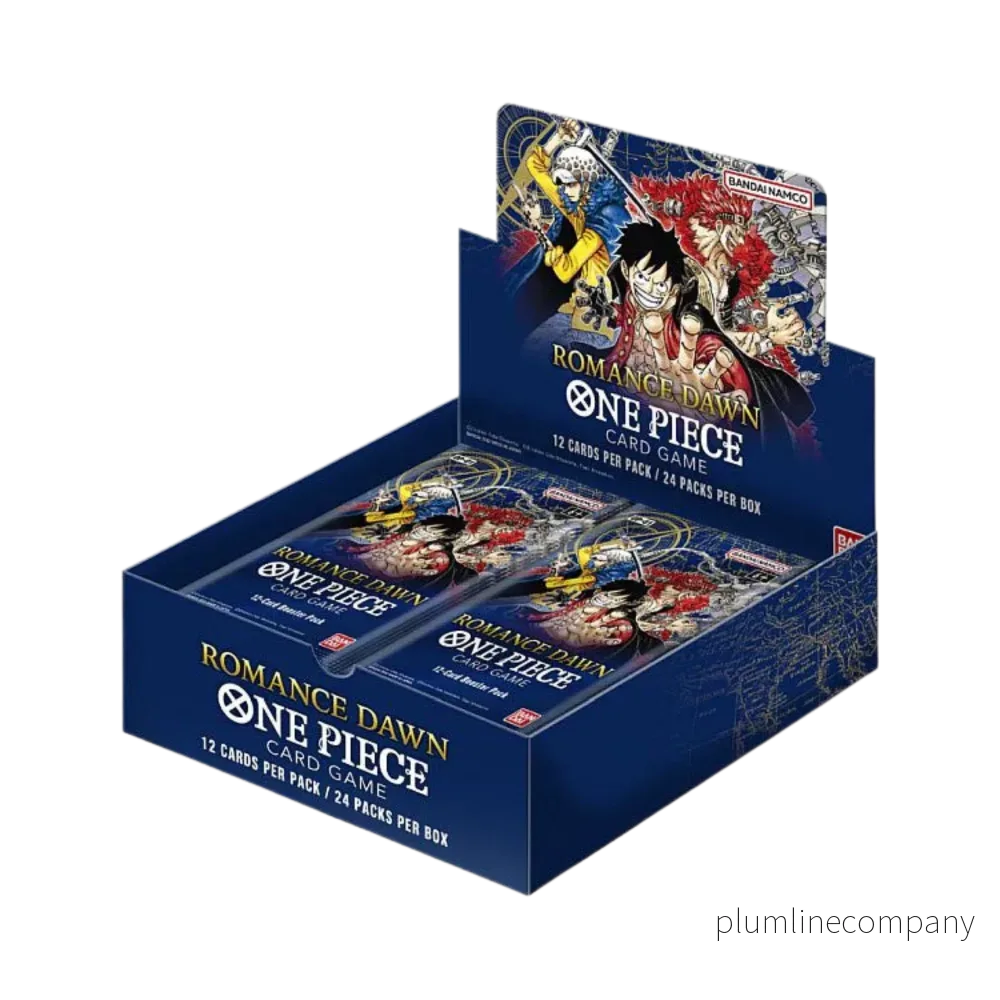 One Piece TCG OP01: Romance Dawn Booster Box White Bottom