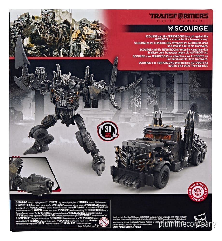 Transformers: Rise of the Beasts Studio Series Ledarklass Actionfigur Scourge 22 cm - Bild 3