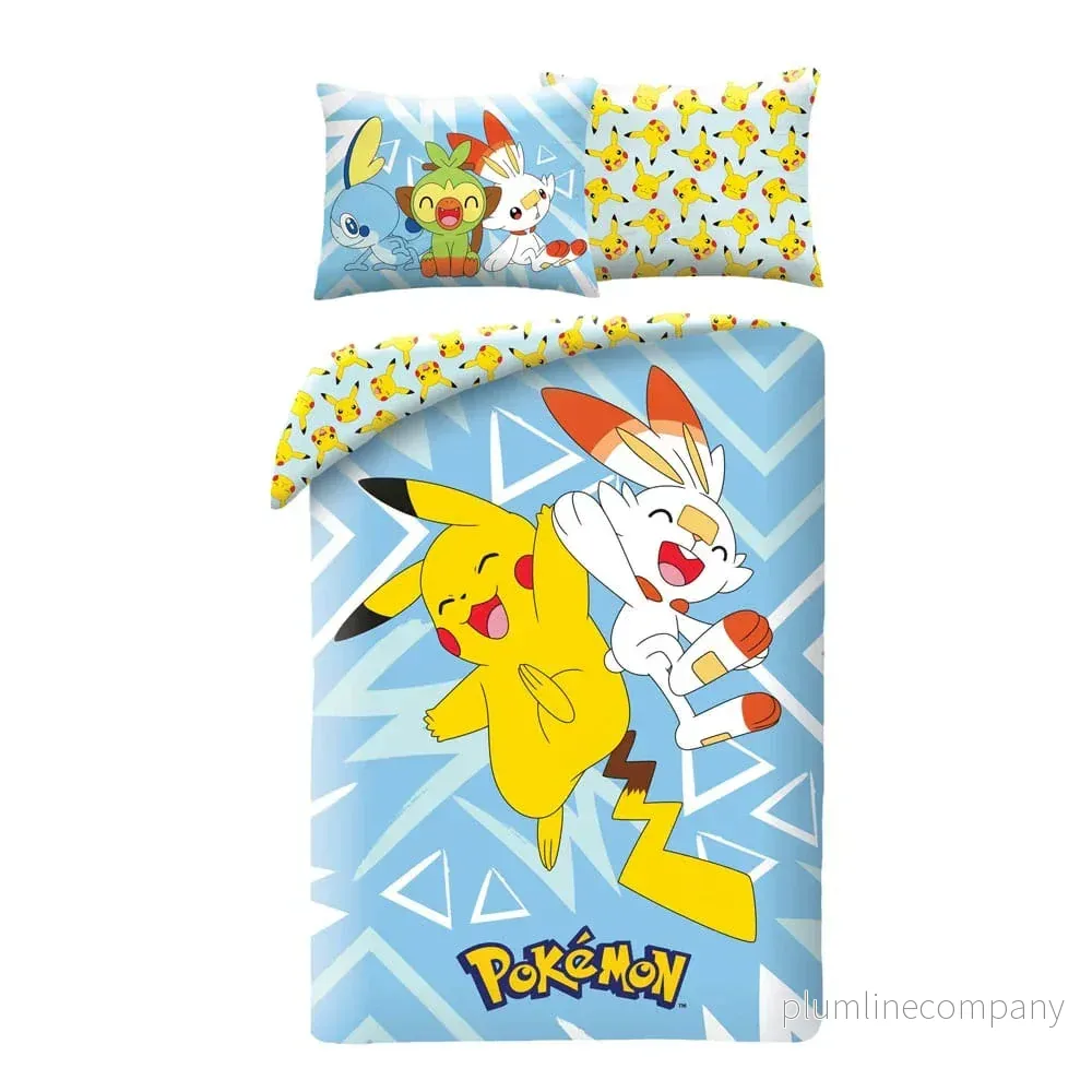 Pokémon Duvet Set Ver. 4 140x200 cm / 70x90 cm - Bild 2