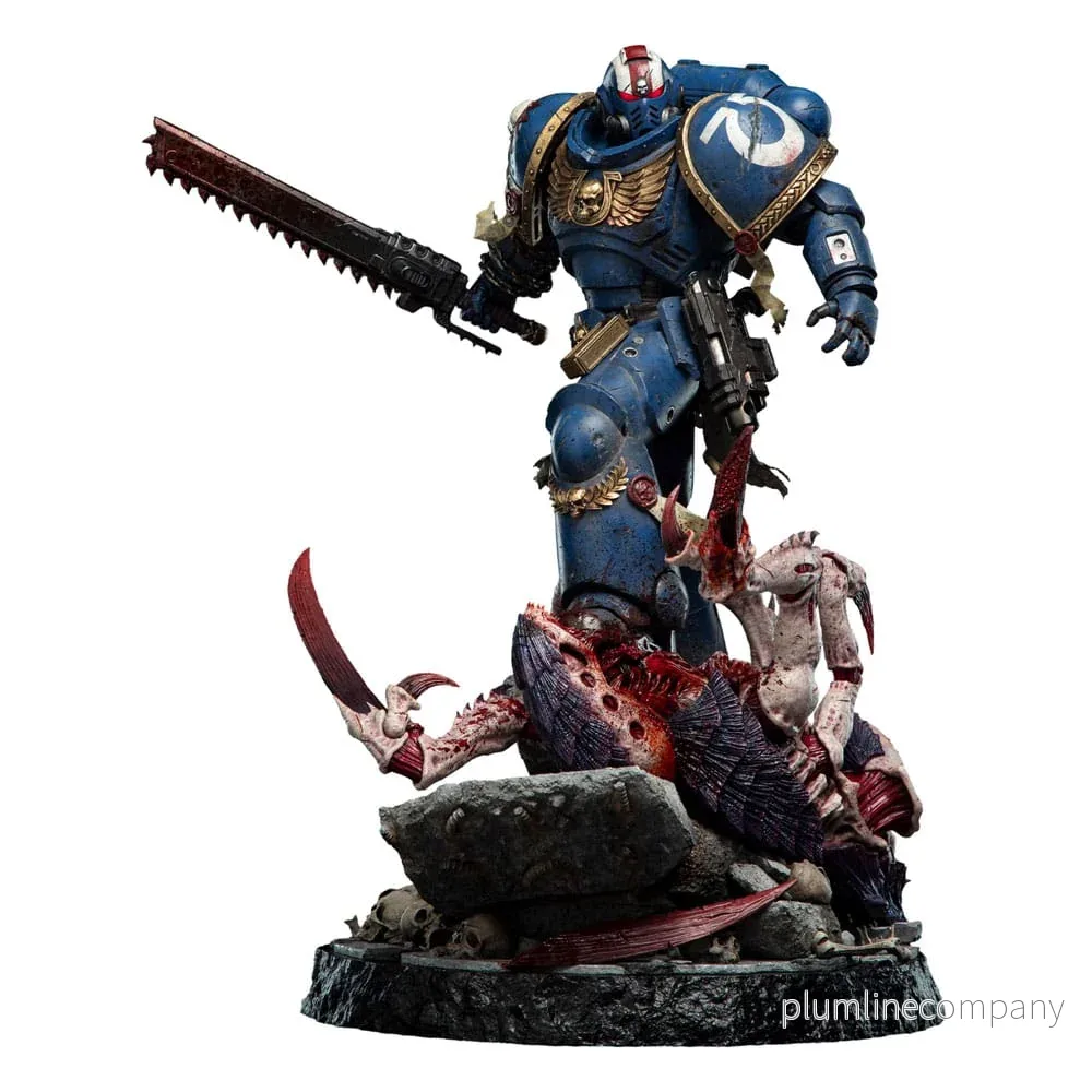 Warhammer 40,000: Space Marine 2 Staty 1/6 Lieutenant Titus Battleline Edition 63 cm Warhammer 40,000: Space Marine 2 Staty 1/6 Lieutenant Titus Battleline Edition 63 cm