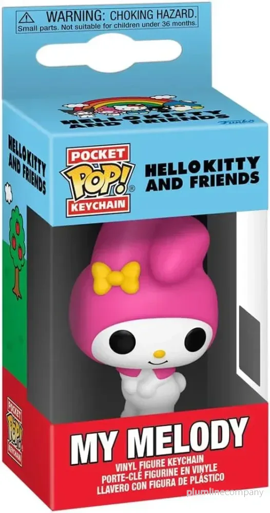 Sanrio POP! Vinyl Nyckelrings 4 cm My Melody Display (12) - Bild 3