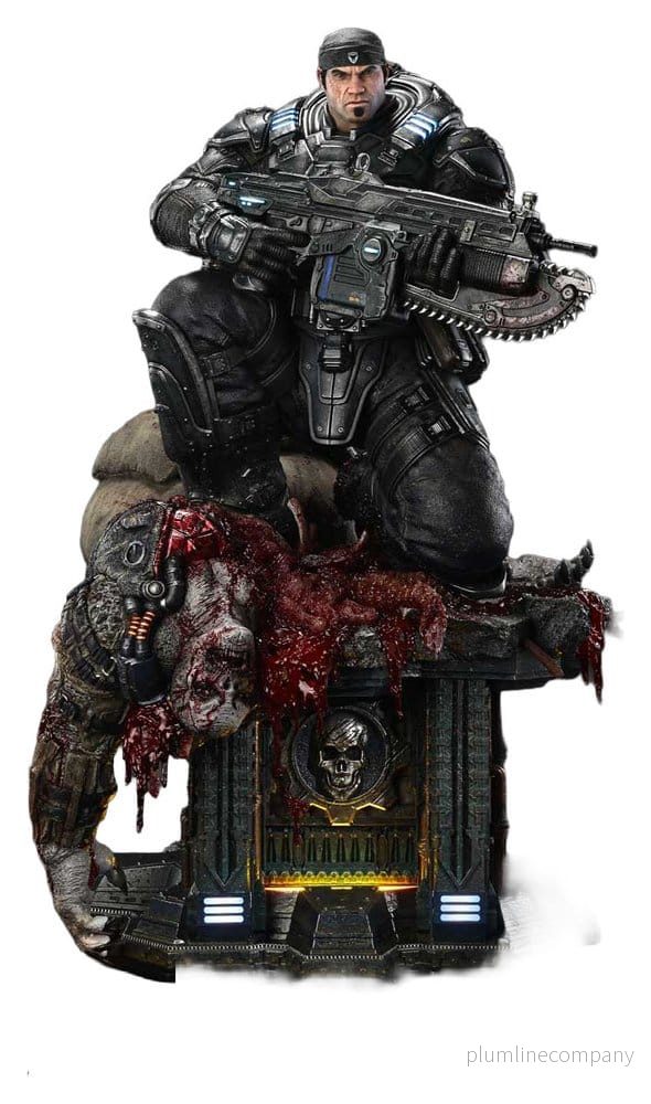 Gears of War: Reloaded Real Elite Masterline Series-staty 1/3 Marcus Fenix Ultimate Version 97 cm Gears of War: Reloaded Real Elite Masterline Series-staty 1/3 Marcus Fenix Ultimate Version 97 cm