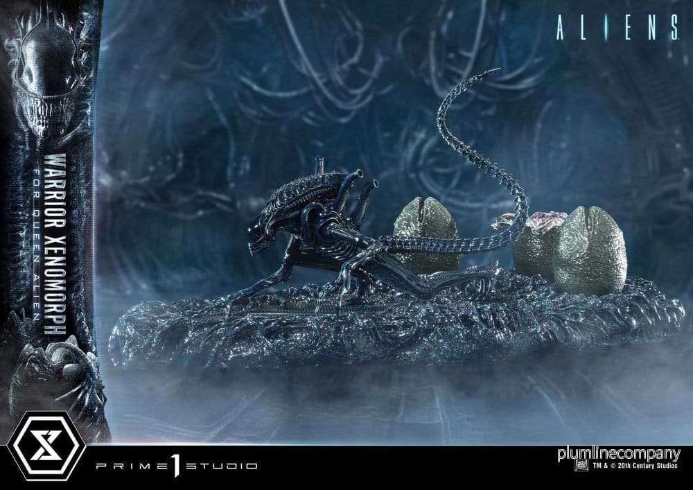 Aliens (Film) Ultimate Diorama Masterline figur Warrior Xenomorph for Queen Alien 23 cm - Bild 3