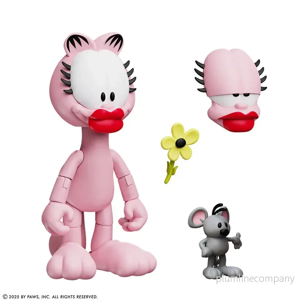 Garfield Action Figur Arlene 10 cm - Sassy och Mångsidig - Bild 3