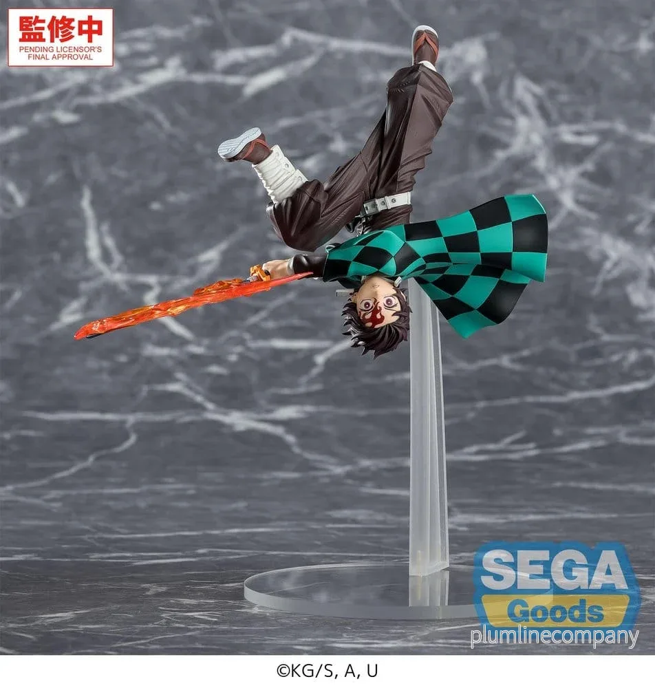 Demon Slayer: Kimetsu no Yaiba Luminasta PVC-figur Tanjiro Kamado Hinokami Kagura Solnedgångs förvandling 15 cm Demon Slayer: Kimetsu no Yaiba Luminasta PVC-figur Tanjiro Kamado Hinokami Kagura Solnedgångs förvandling 15 cm