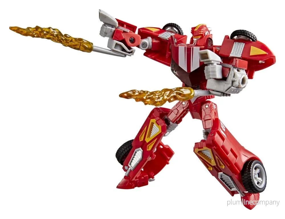 Transformers Samarbets Hot Wheels x Transformers Deluxe Klass Actionfigur Twin Mill 13 cm