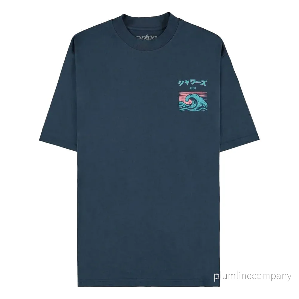 Pokémon T-shirt Vaporeon marinblå