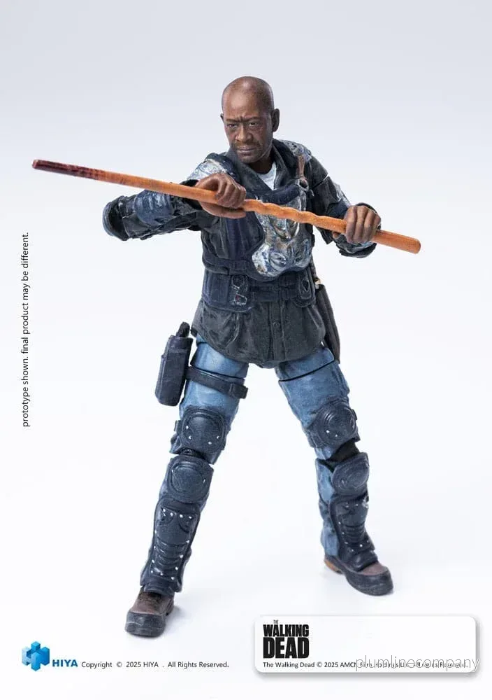 The Walking Dead: The Ones Who Lived Exquisite Mini Action Figur 1/18 Morgan 10 cm - Bild 3
