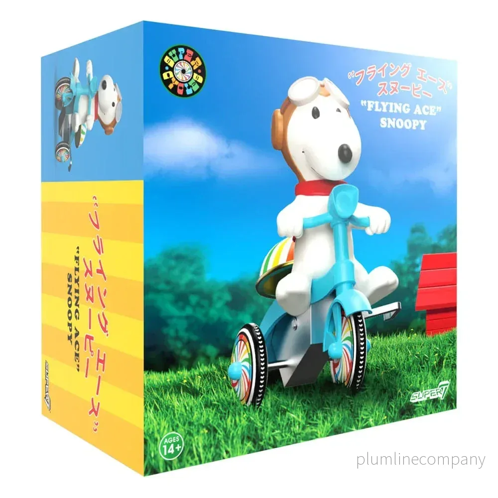 Peanuts Super Cycles Actionfigur Snoopy Flygande Ess 13 cm - Bild 3