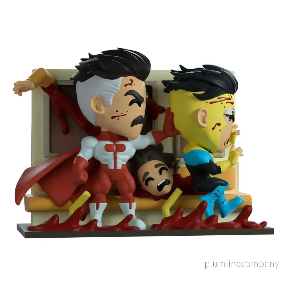 Invincible Vinyl Figur Omni-Man och Invincible 12 cm