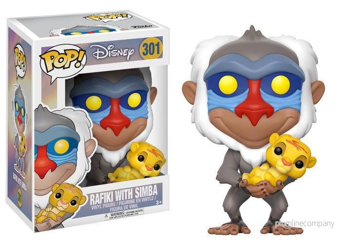 Lejonkungen POP! Disney Figur Rafiki & Simba 9 cm - Bild 2