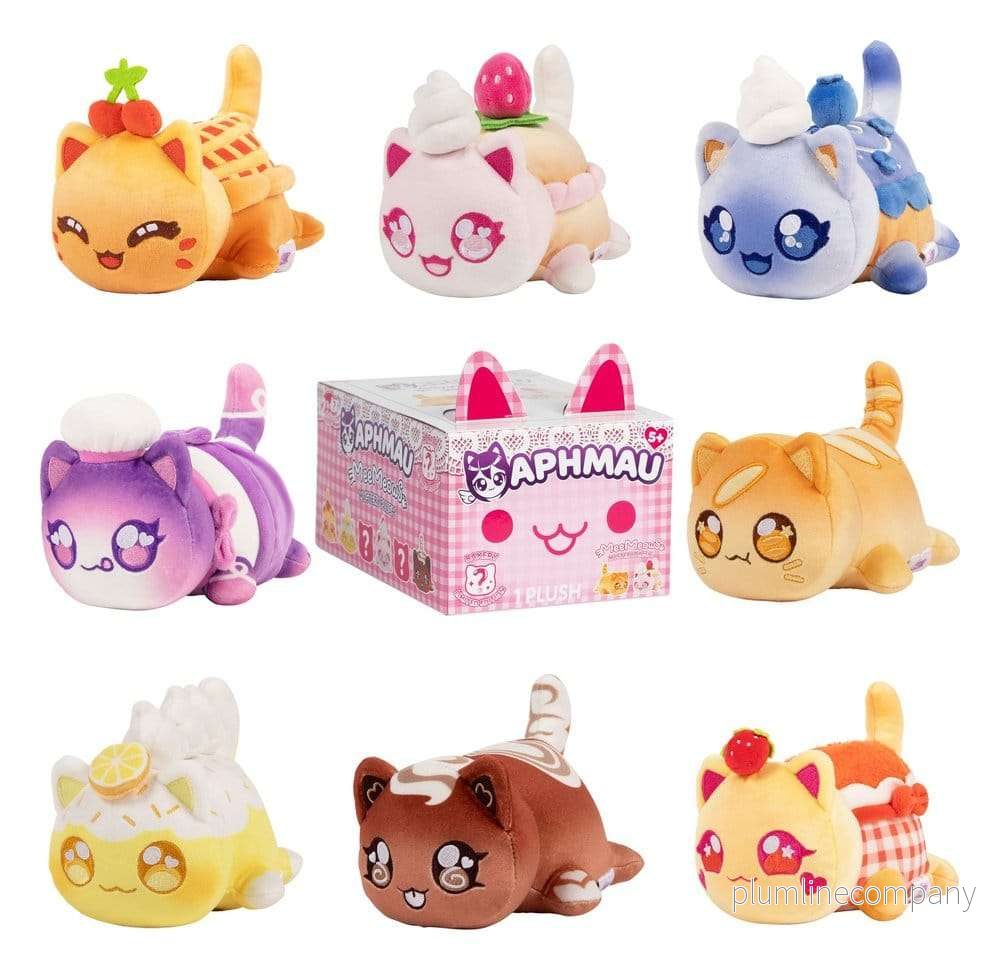 Aphmau Bakery gosedjur Mystery Meemeow Series 10 15 cm Blind Box Display (9) - Bild 2