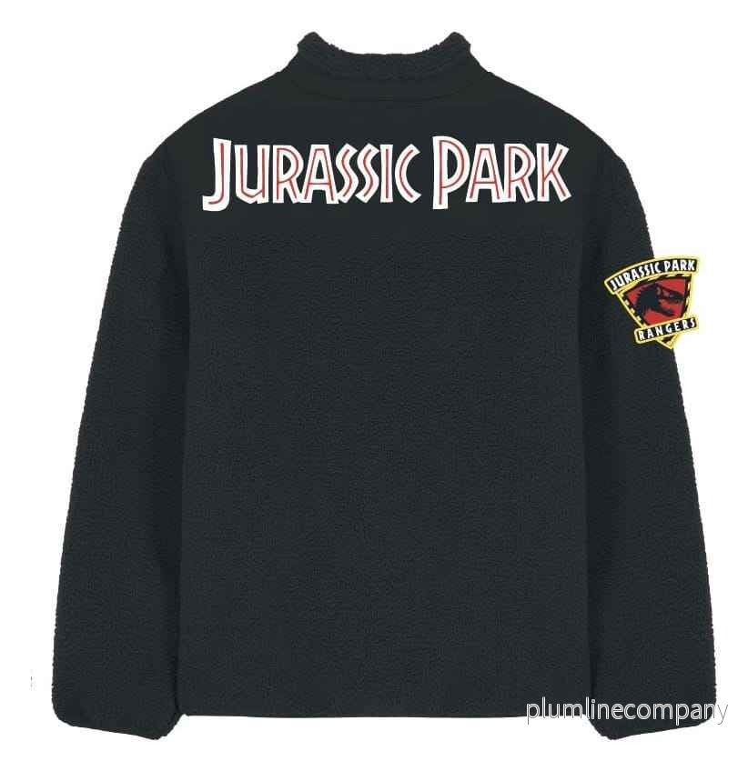 Jurassic Park Sherpa Jacka med Logga Storlek L - Bild 2