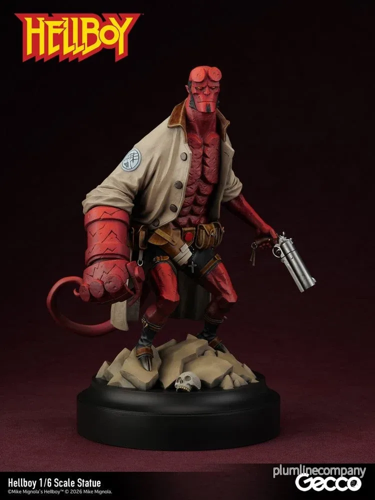 Hellboy PVC-figur skala 1/6, 34 cm